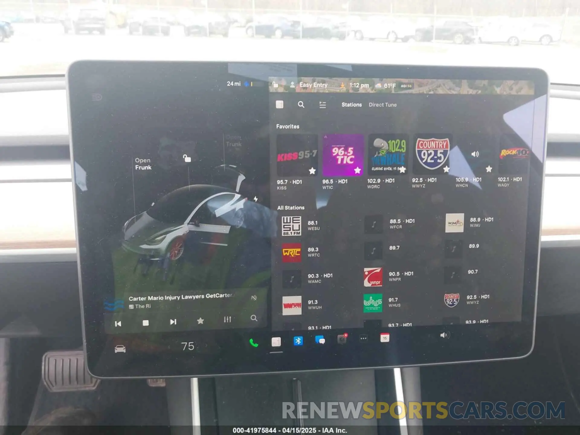 18 Photograph of a damaged car 5YJ3E1EB6KF209925 TESLA MODEL 3 2019