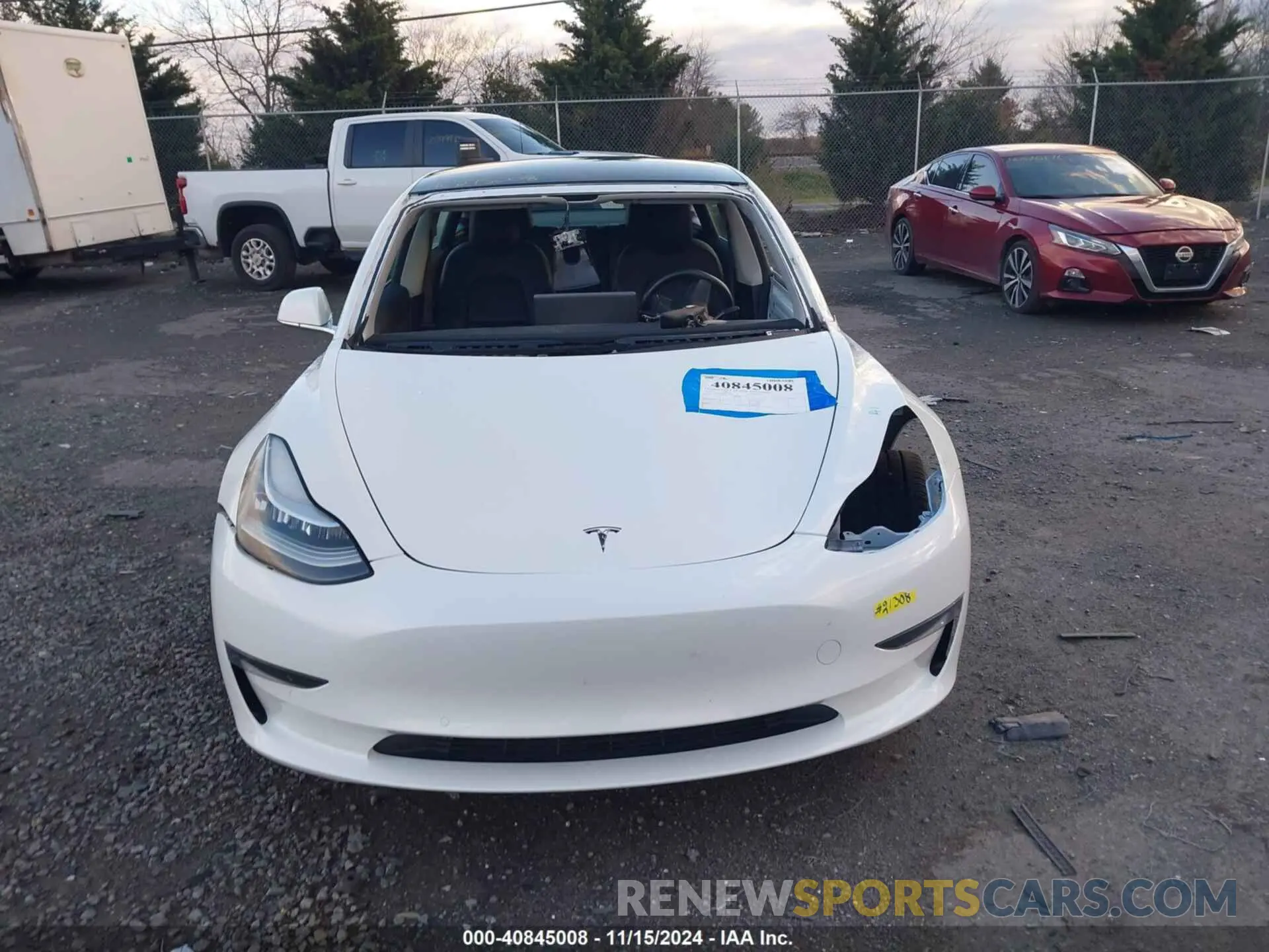 12 Photograph of a damaged car 5YJ3E1EB6KF211660 TESLA MODEL 3 2019