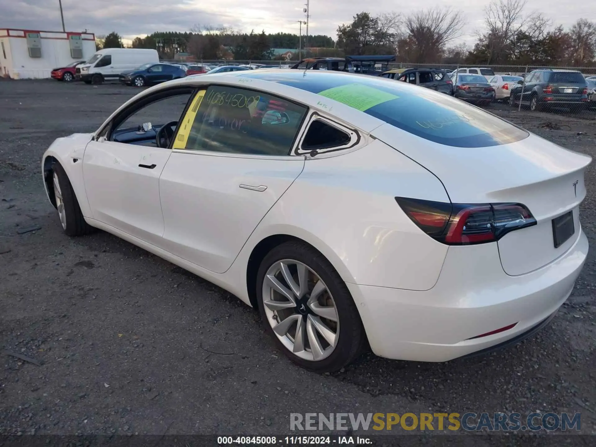 3 Photograph of a damaged car 5YJ3E1EB6KF211660 TESLA MODEL 3 2019