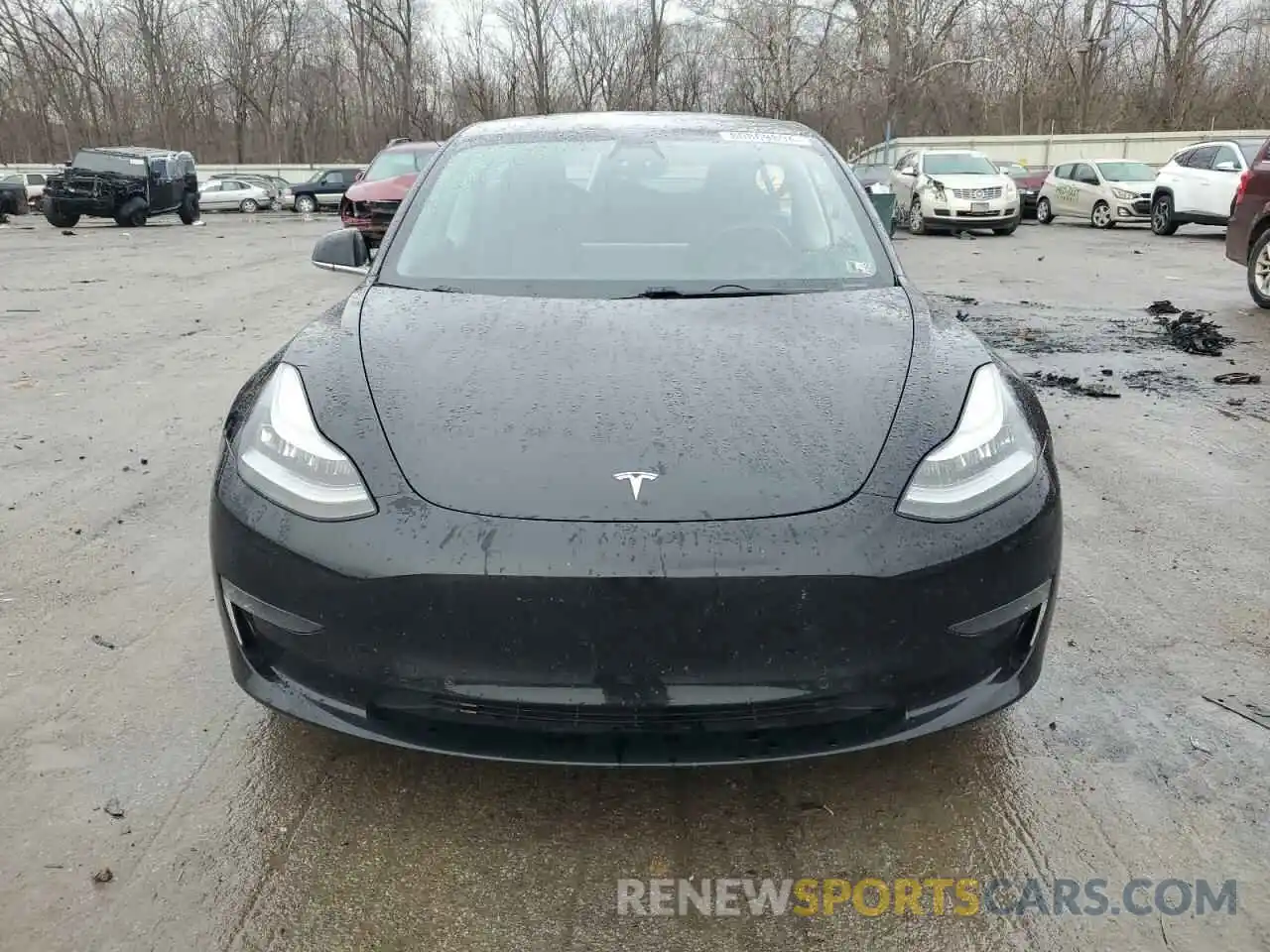 5 Photograph of a damaged car 5YJ3E1EB6KF212016 TESLA MODEL 3 2019