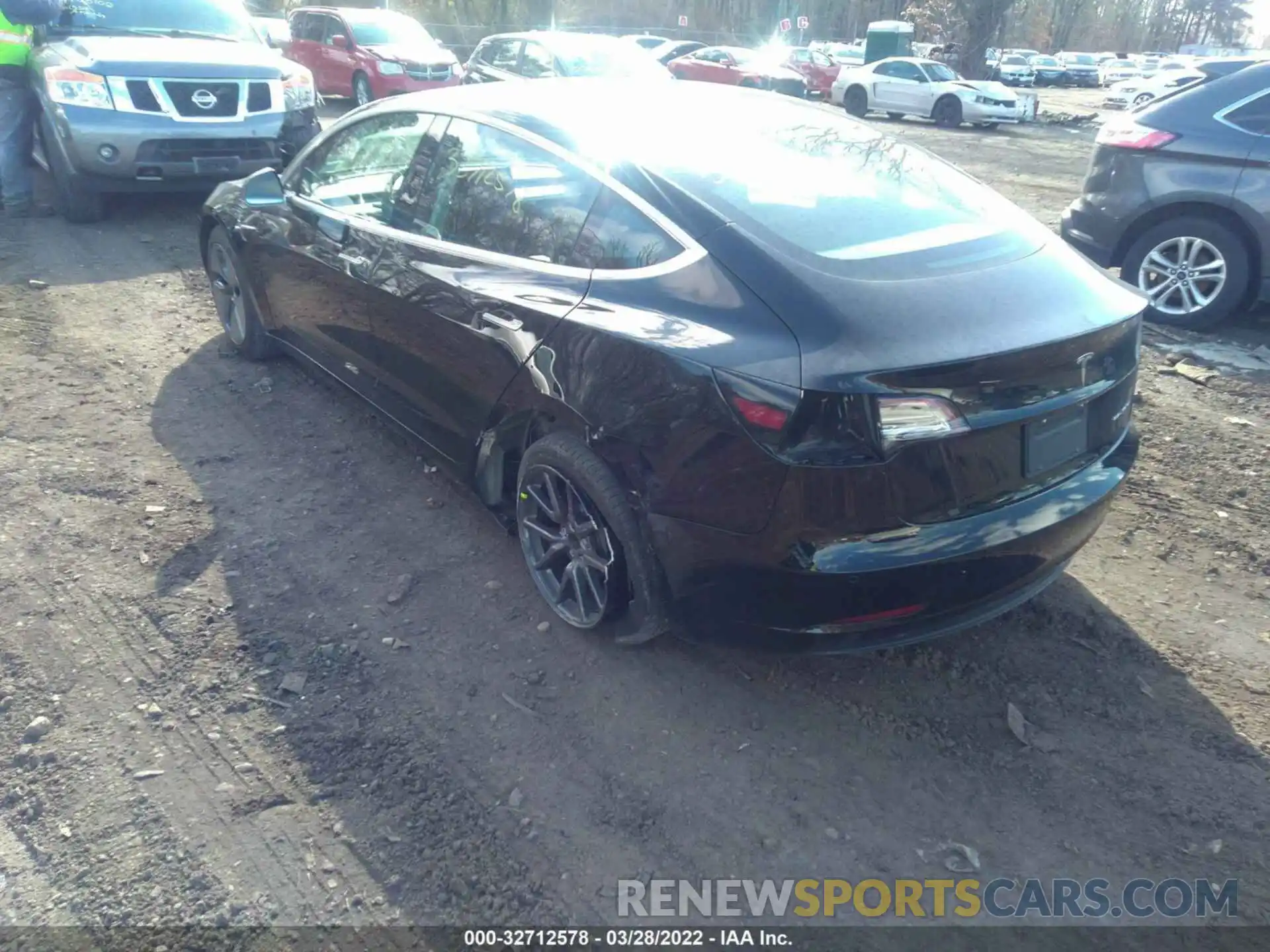 6 Photograph of a damaged car 5YJ3E1EB6KF384336 TESLA MODEL 3 2019