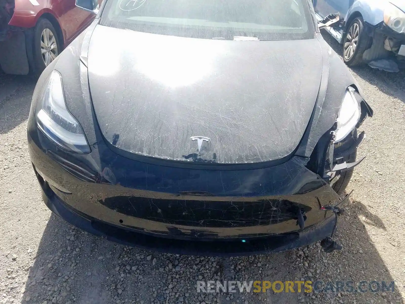 7 Photograph of a damaged car 5YJ3E1EB6KF384496 TESLA MODEL 3 2019