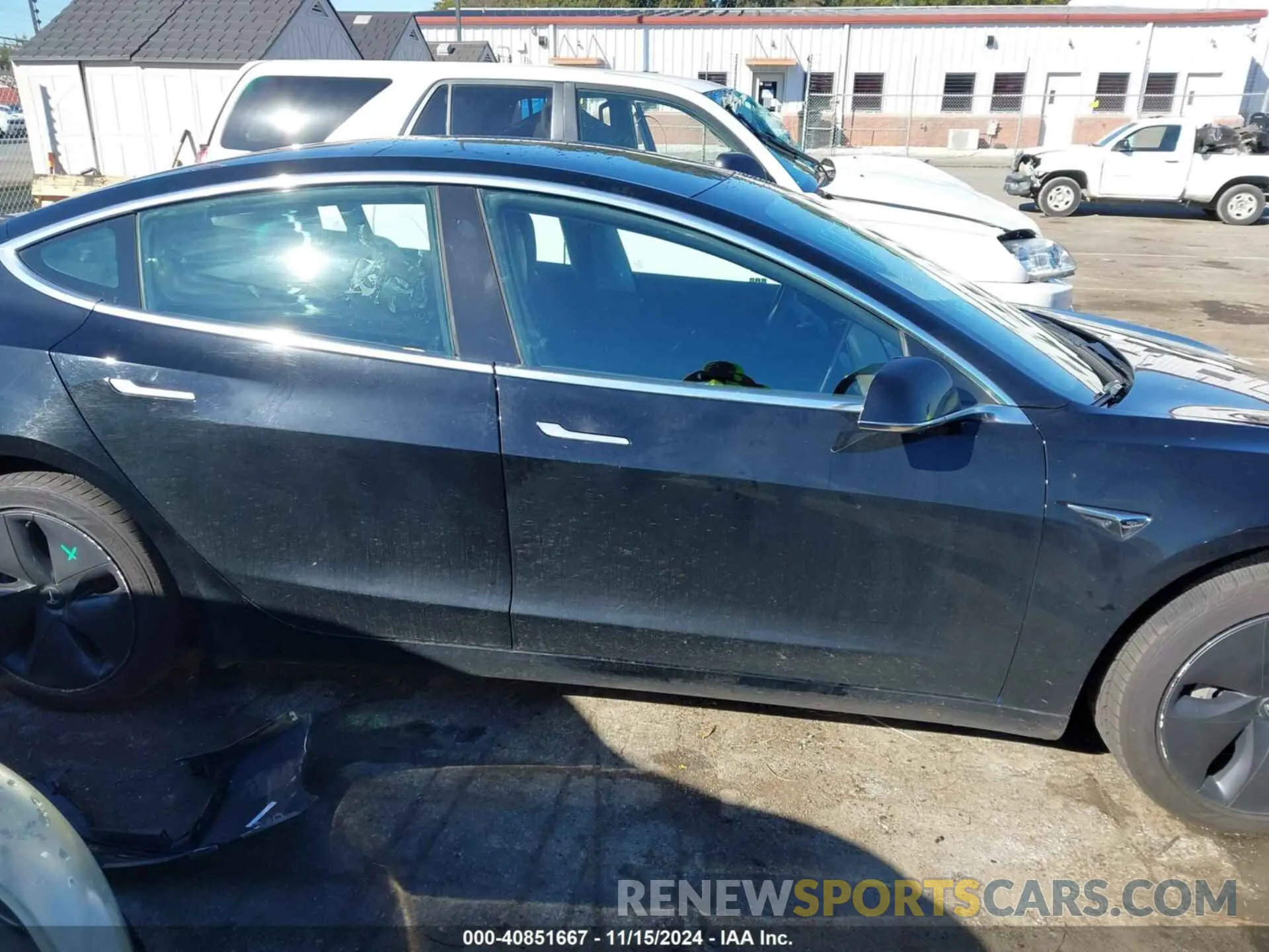 12 Photograph of a damaged car 5YJ3E1EB6KF385566 TESLA MODEL 3 2019