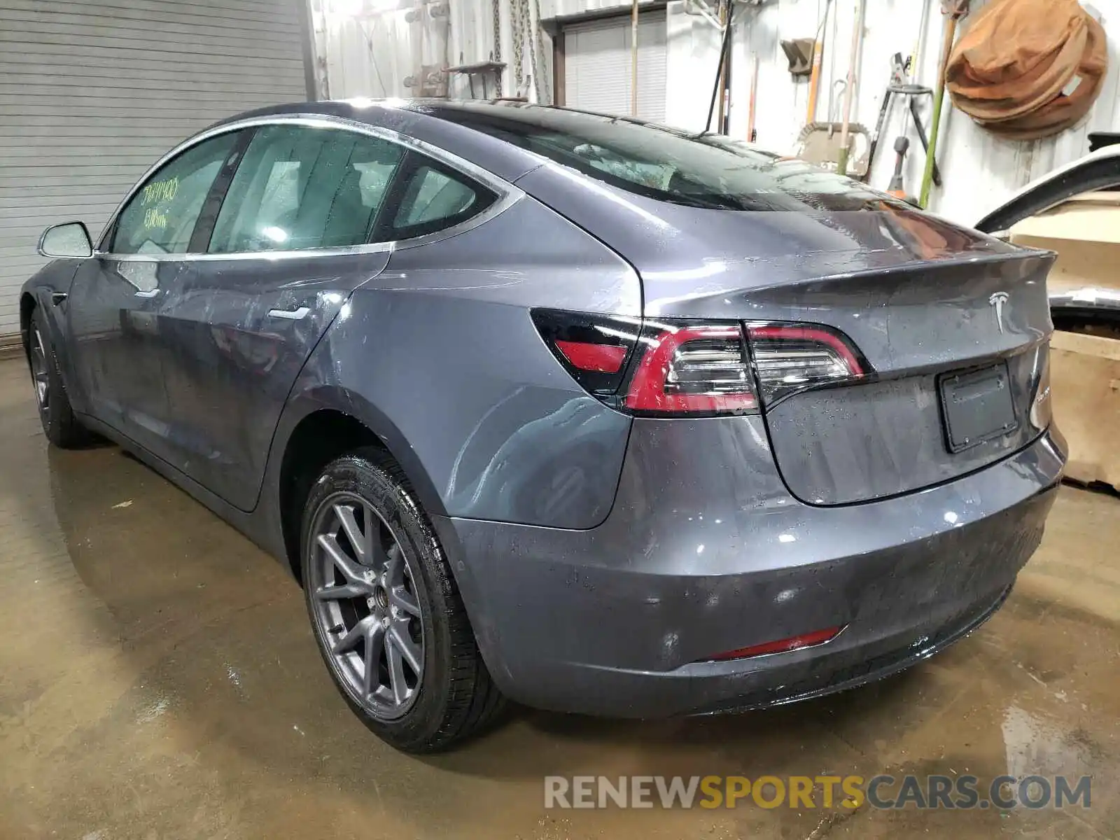 3 Photograph of a damaged car 5YJ3E1EB6KF386863 TESLA MODEL 3 2019