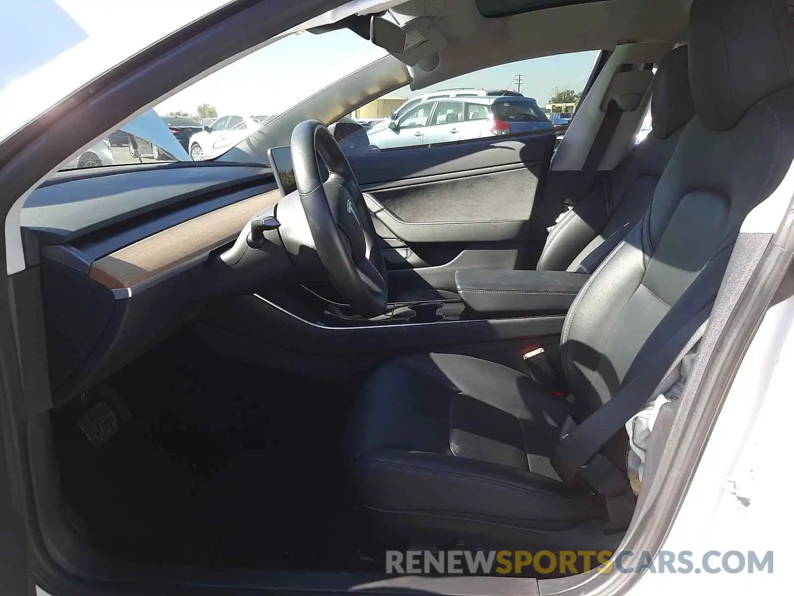 5 Photograph of a damaged car 5YJ3E1EB6KF390119 TESLA MODEL 3 2019