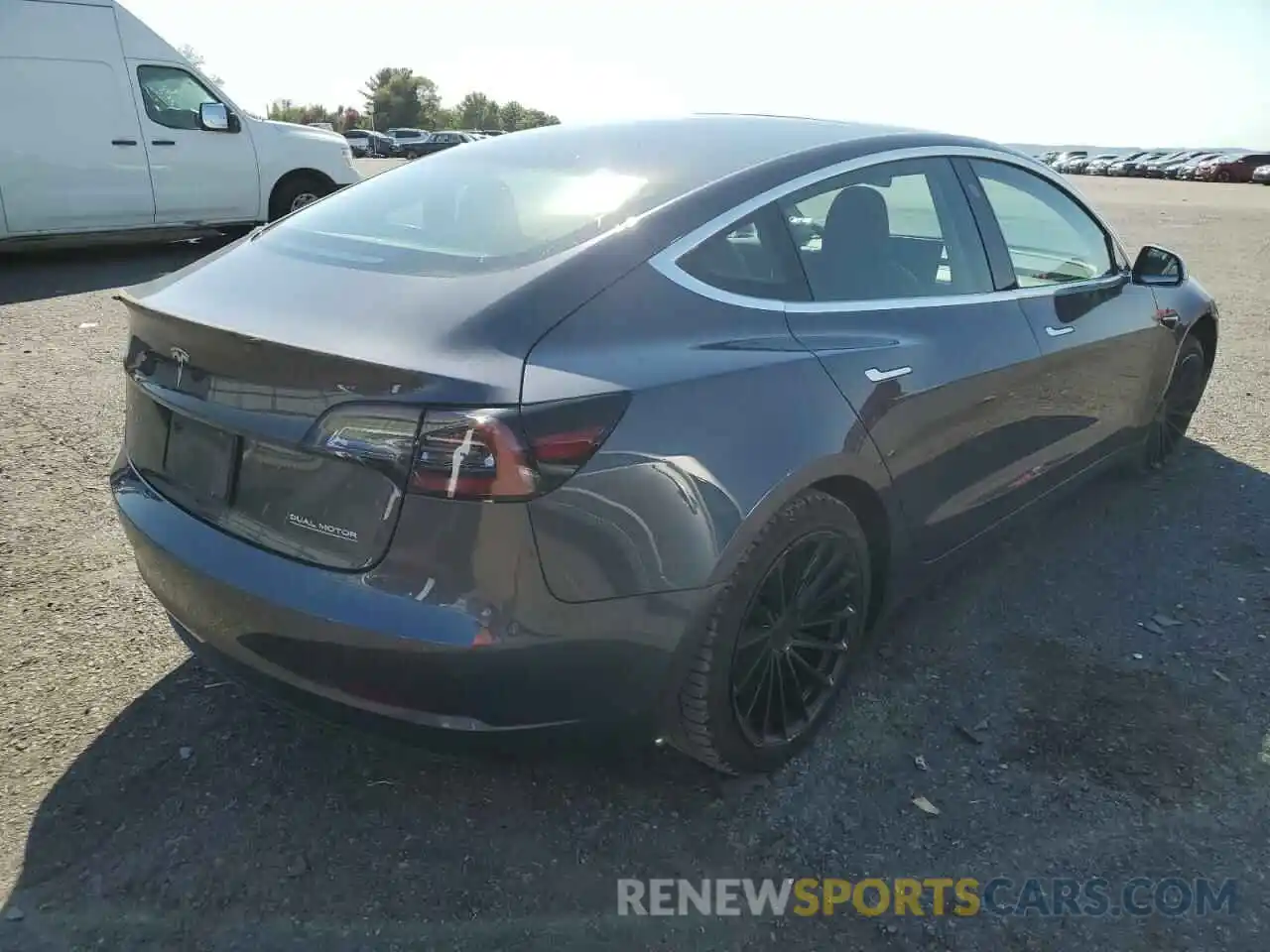 4 Photograph of a damaged car 5YJ3E1EB6KF392923 TESLA MODEL 3 2019