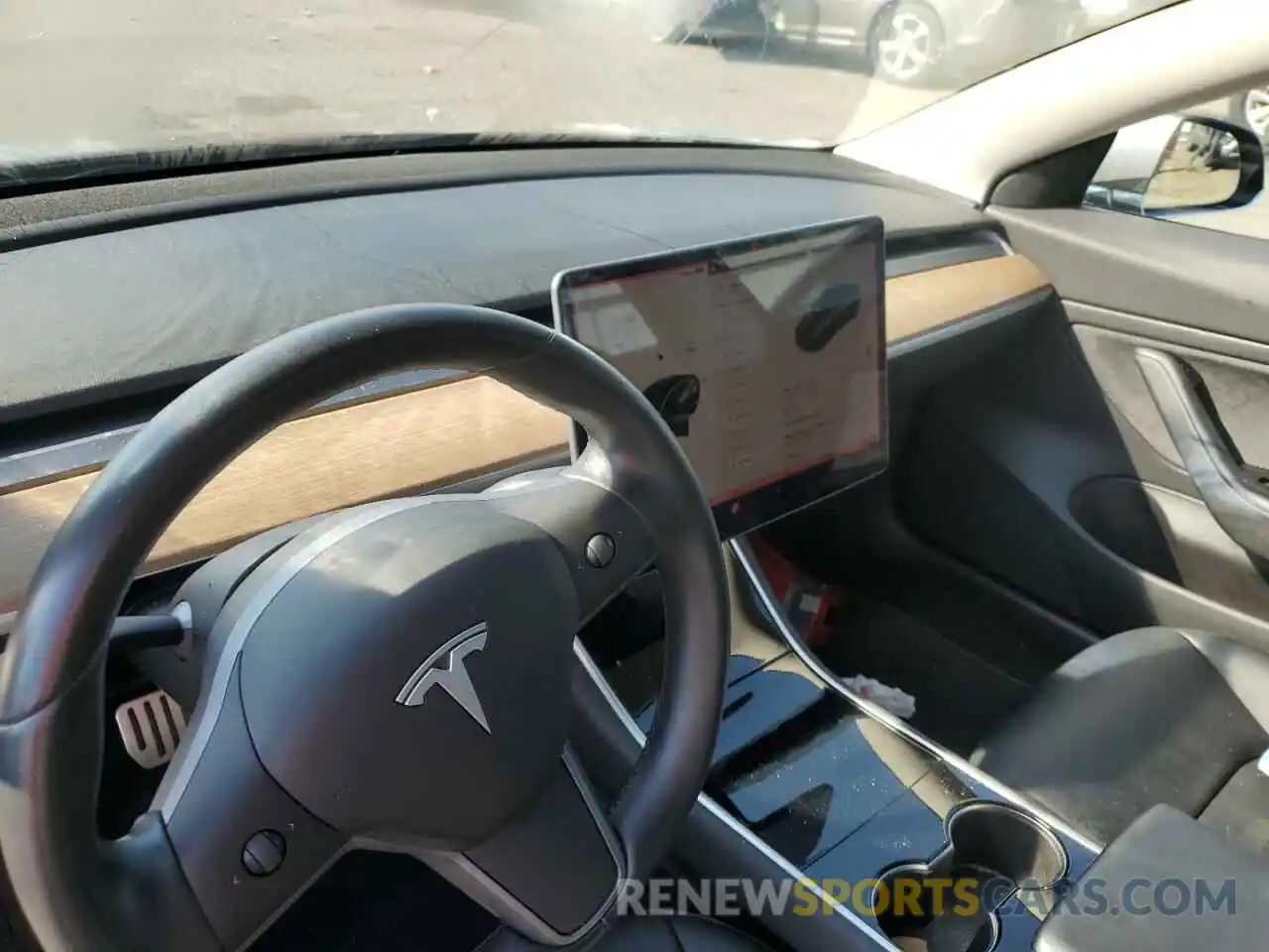 7 Photograph of a damaged car 5YJ3E1EB6KF392923 TESLA MODEL 3 2019