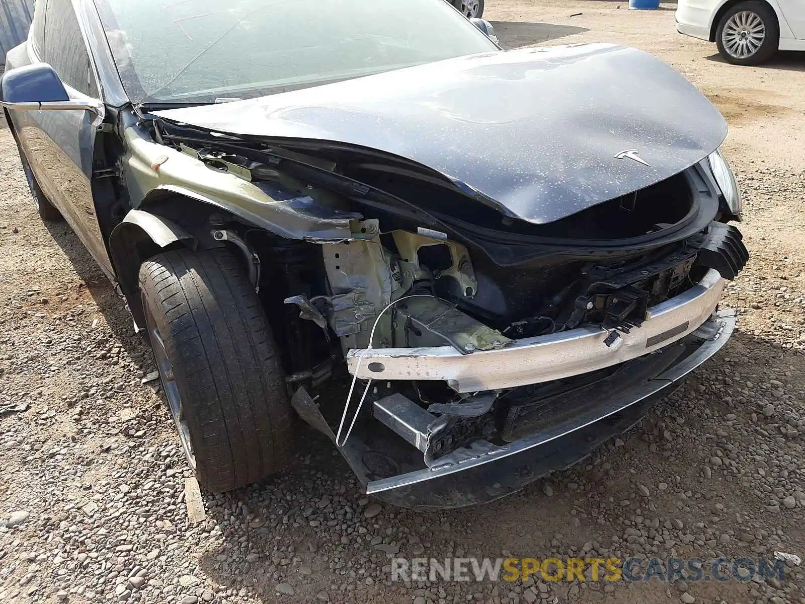 9 Photograph of a damaged car 5YJ3E1EB6KF432482 TESLA MODEL 3 2019