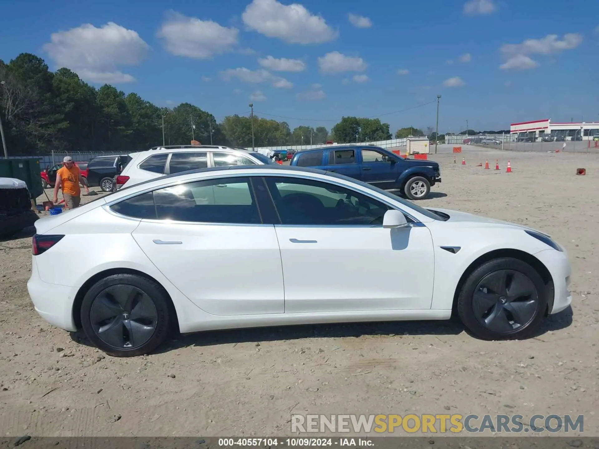12 Photograph of a damaged car 5YJ3E1EB6KF433356 TESLA MODEL 3 2019