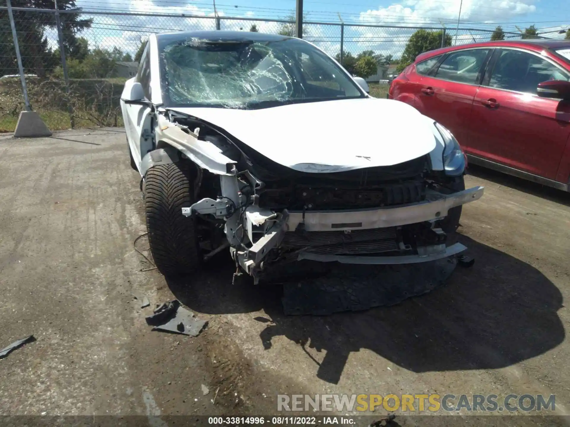 6 Photograph of a damaged car 5YJ3E1EB6KF437813 TESLA MODEL 3 2019