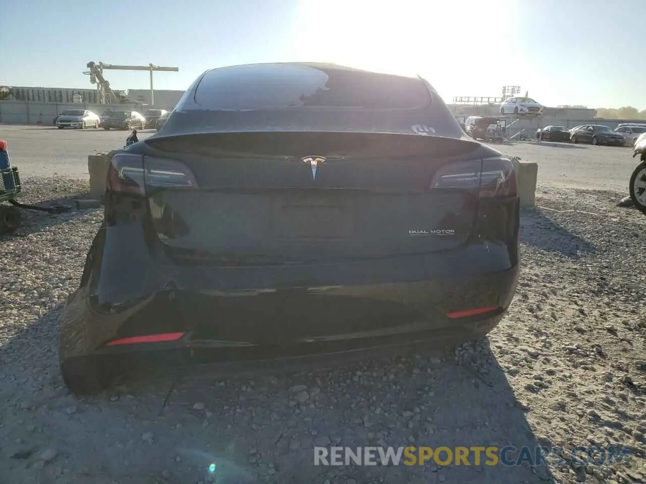 6 Photograph of a damaged car 5YJ3E1EB6KF440386 TESLA MODEL 3 2019
