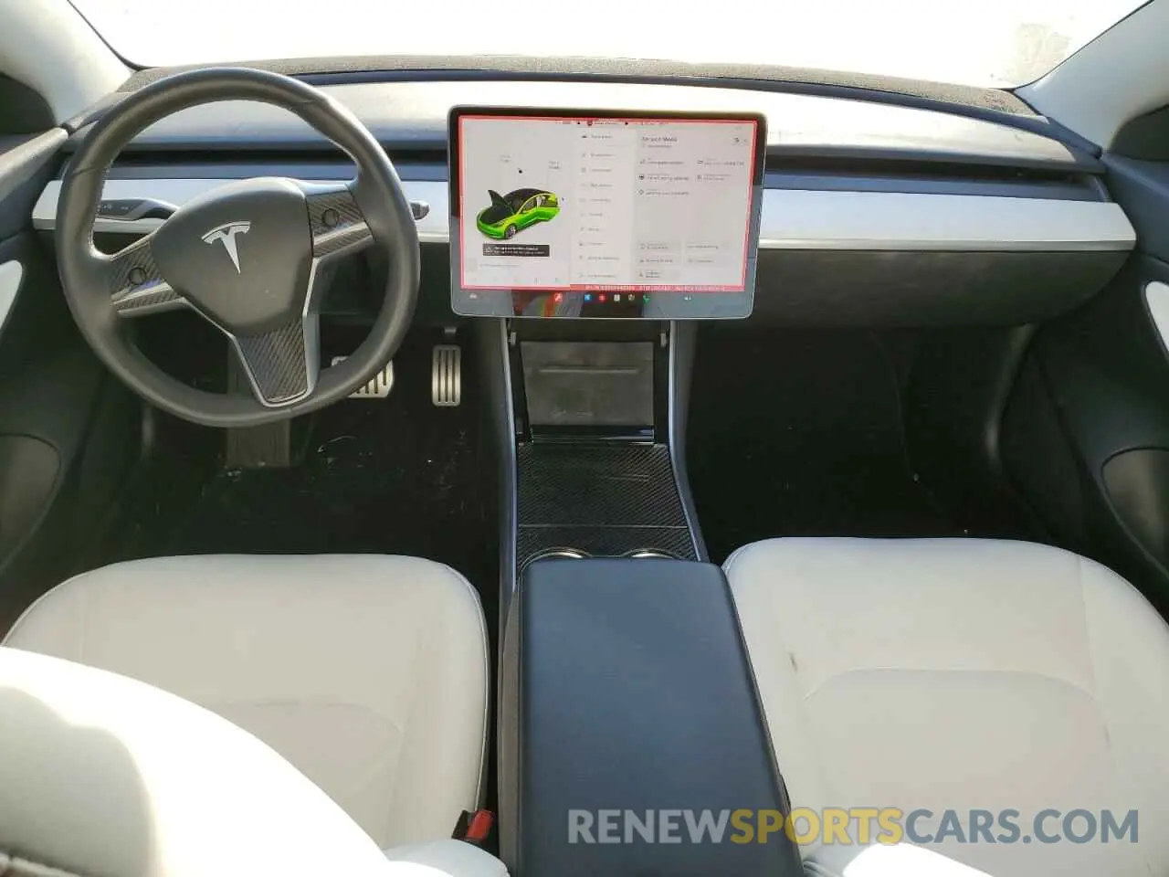 8 Photograph of a damaged car 5YJ3E1EB6KF440386 TESLA MODEL 3 2019