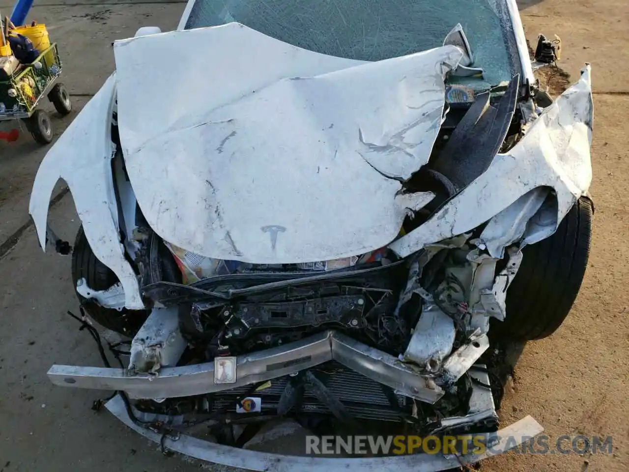 7 Photograph of a damaged car 5YJ3E1EB6KF451906 TESLA MODEL 3 2019