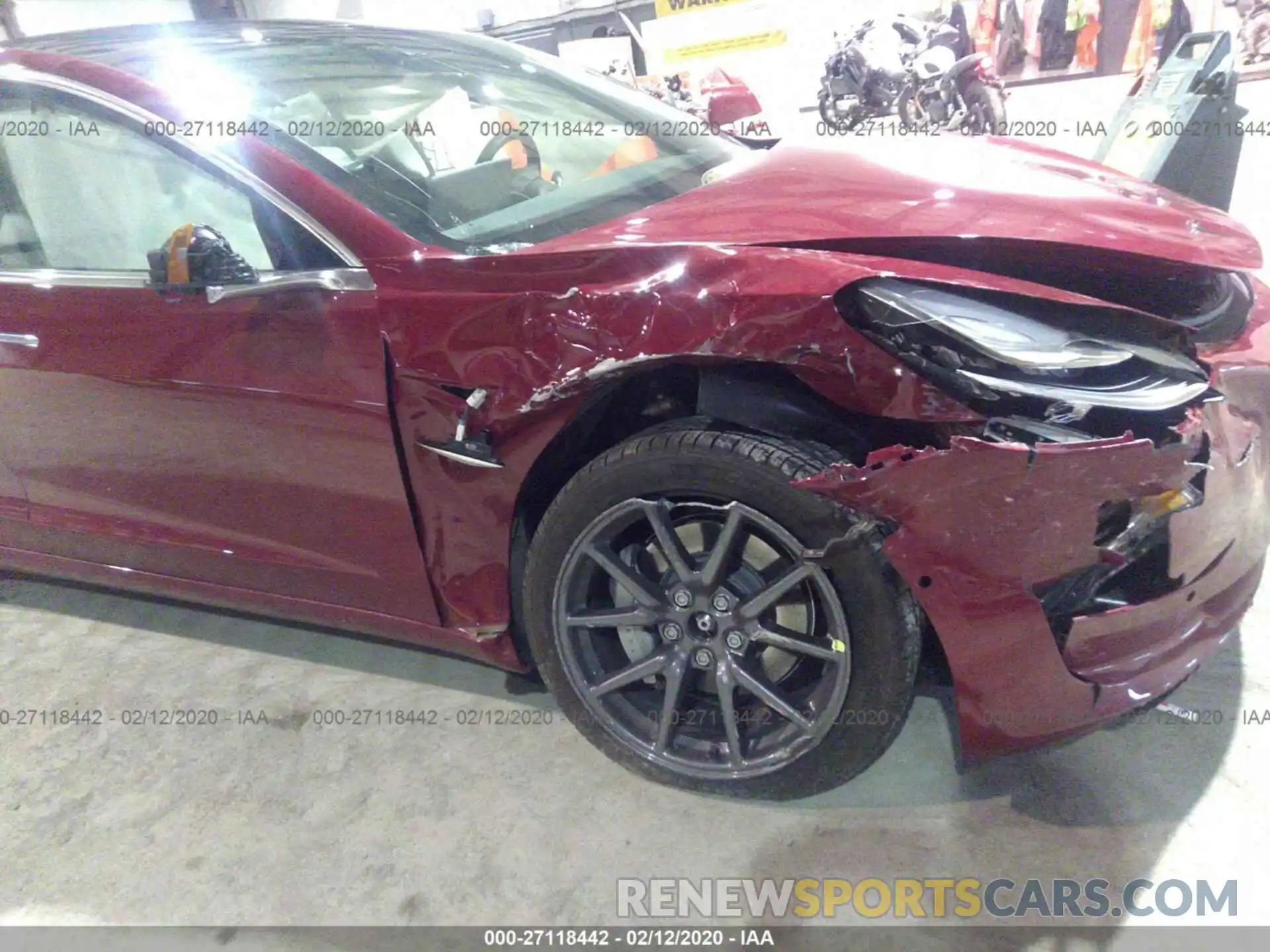 6 Photograph of a damaged car 5YJ3E1EB6KF452506 TESLA MODEL 3 2019