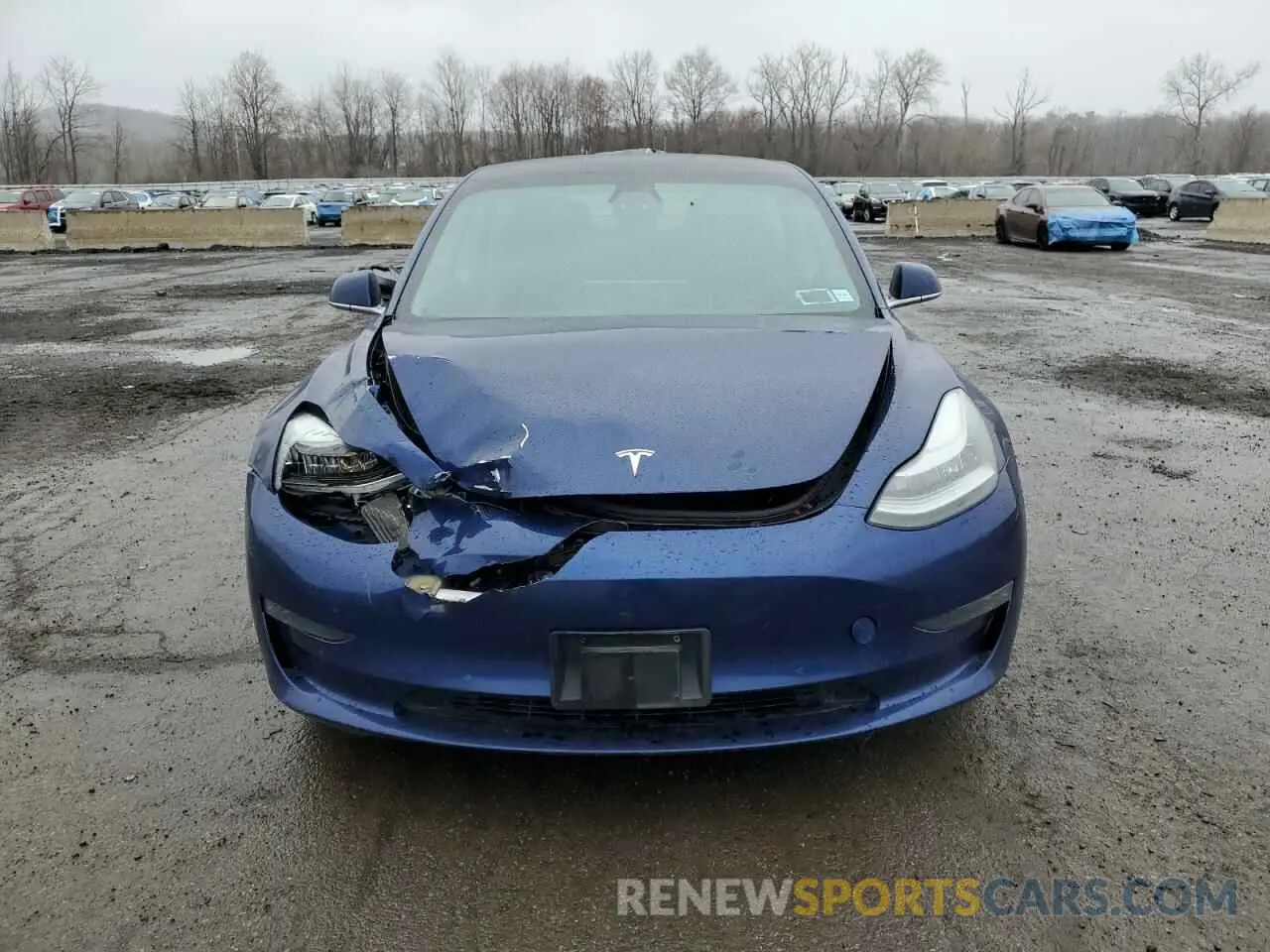 5 Photograph of a damaged car 5YJ3E1EB6KF452747 TESLA MODEL 3 2019