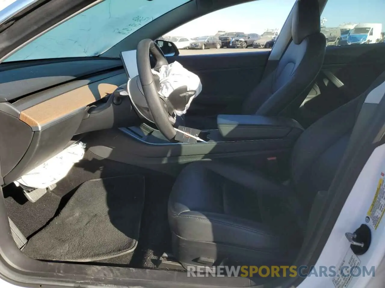 7 Photograph of a damaged car 5YJ3E1EB6KF453512 TESLA MODEL 3 2019