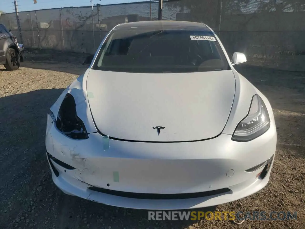 5 Photograph of a damaged car 5YJ3E1EB6KF487143 TESLA MODEL 3 2019