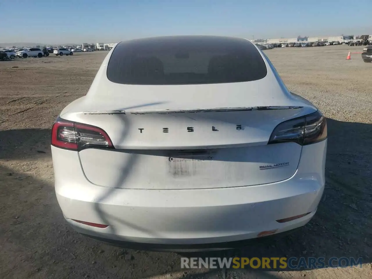 6 Photograph of a damaged car 5YJ3E1EB6KF487143 TESLA MODEL 3 2019