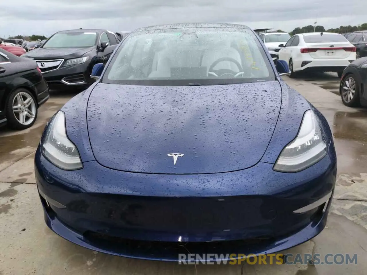 5 Photograph of a damaged car 5YJ3E1EB6KF512946 TESLA MODEL 3 2019