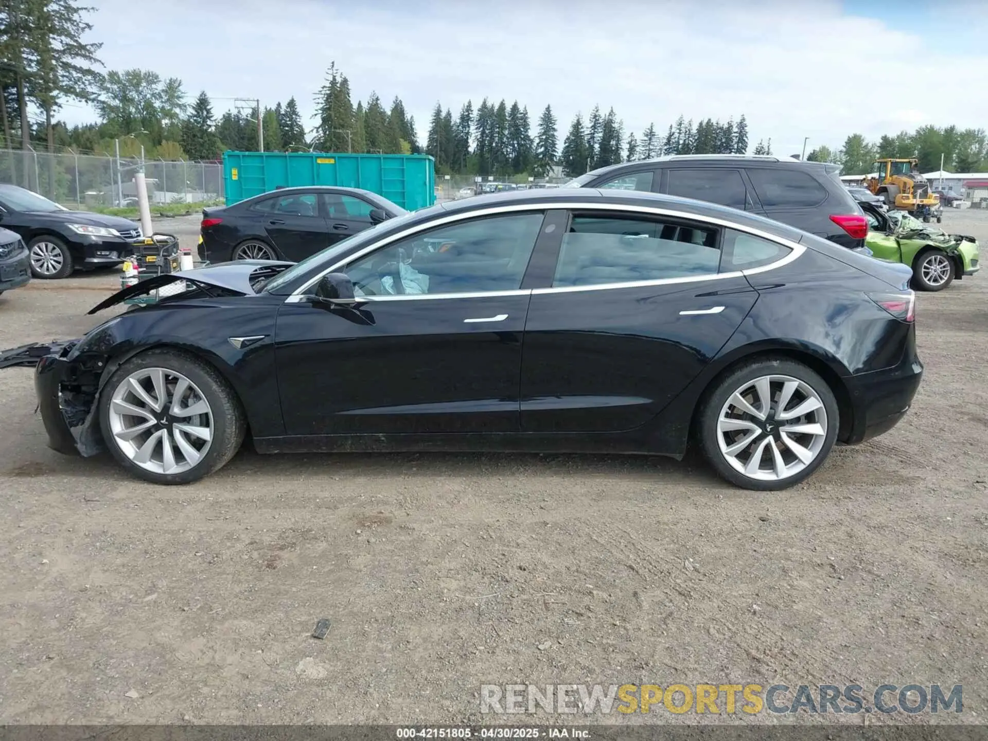 14 Photograph of a damaged car 5YJ3E1EB7KF191872 TESLA MODEL 3 2019