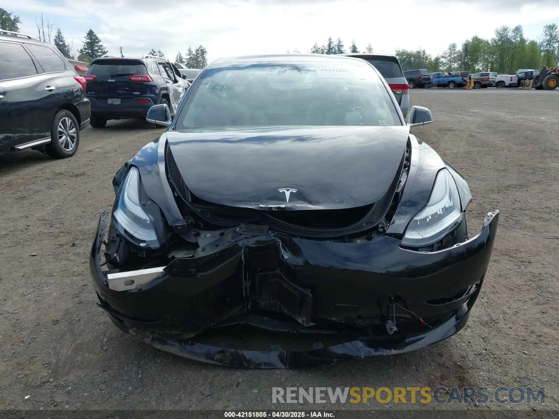 6 Photograph of a damaged car 5YJ3E1EB7KF191872 TESLA MODEL 3 2019