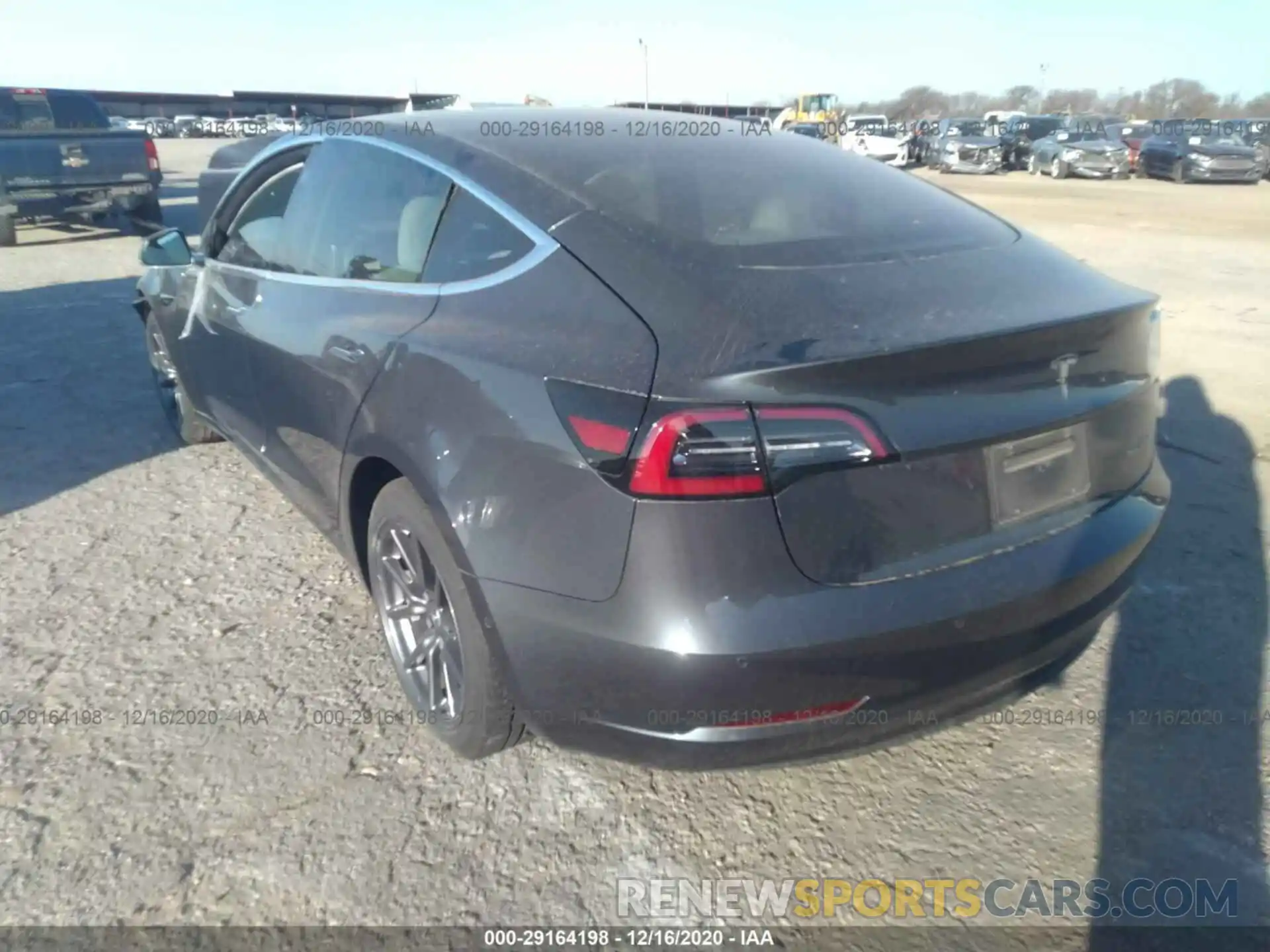 3 Photograph of a damaged car 5YJ3E1EB7KF192391 TESLA MODEL 3 2019