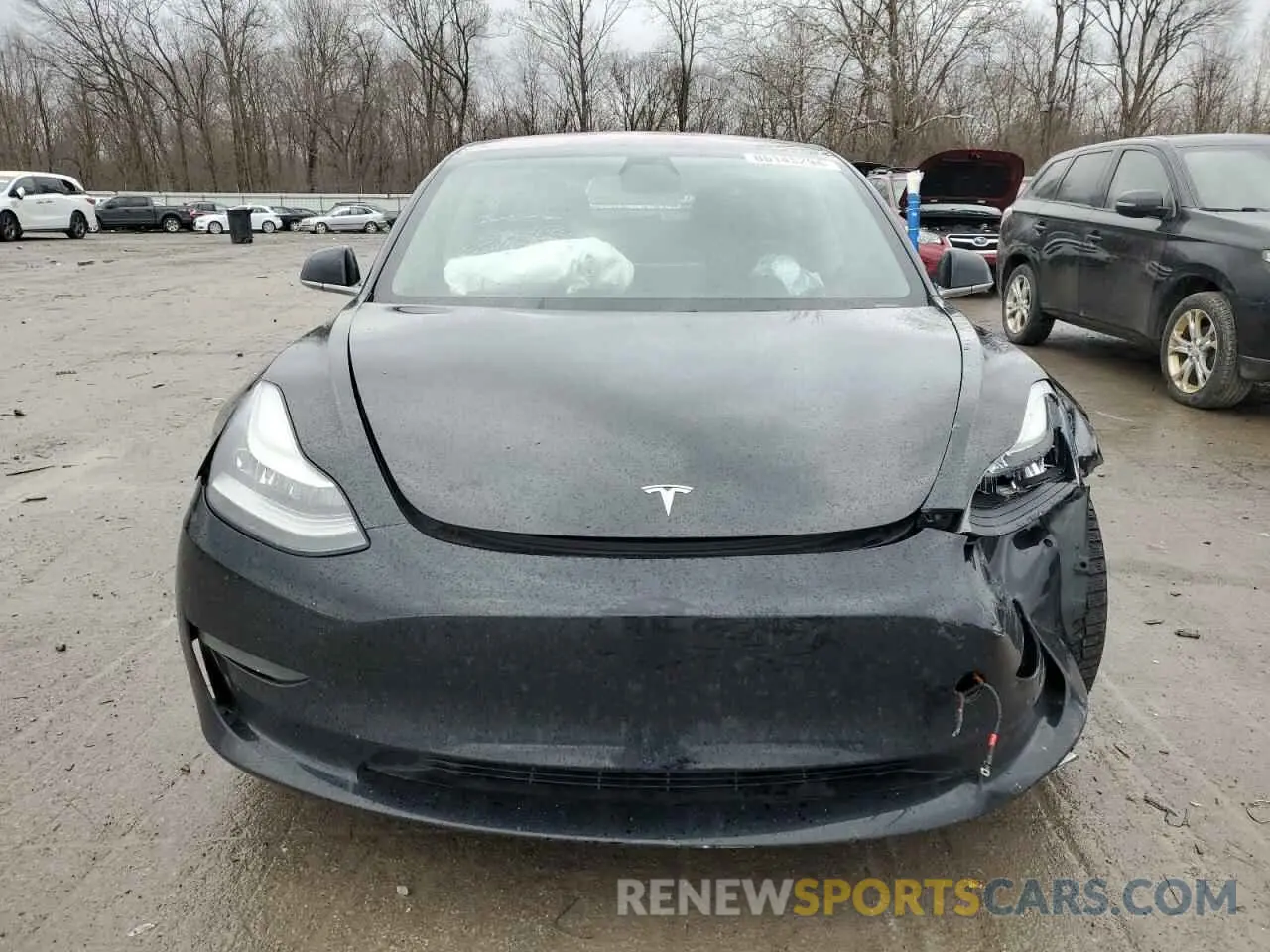 5 Photograph of a damaged car 5YJ3E1EB7KF199051 TESLA MODEL 3 2019