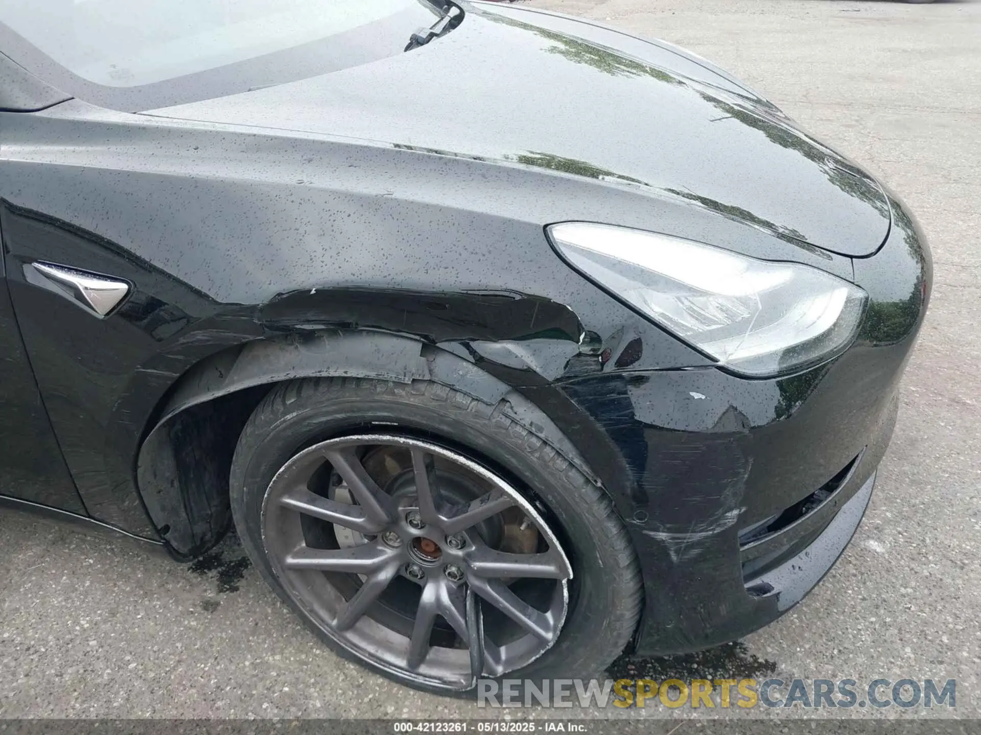 6 Photograph of a damaged car 5YJ3E1EB7KF199129 TESLA MODEL 3 2019