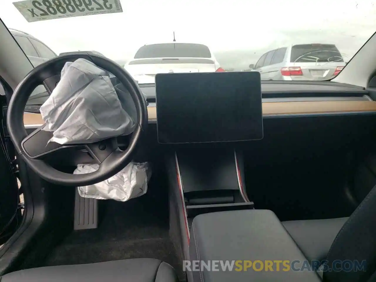 9 Photograph of a damaged car 5YJ3E1EB7KF205379 TESLA MODEL 3 2019