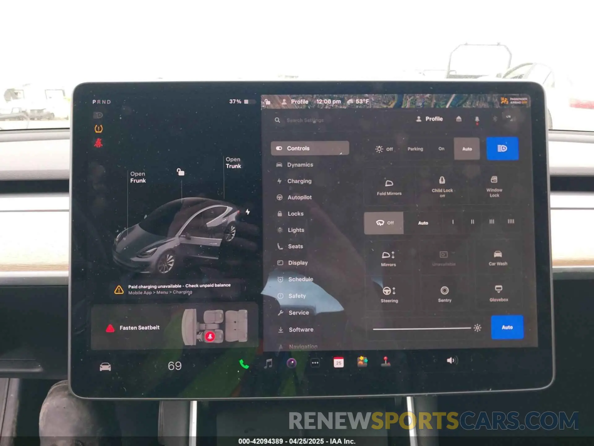 18 Photograph of a damaged car 5YJ3E1EB7KF205883 TESLA MODEL 3 2019
