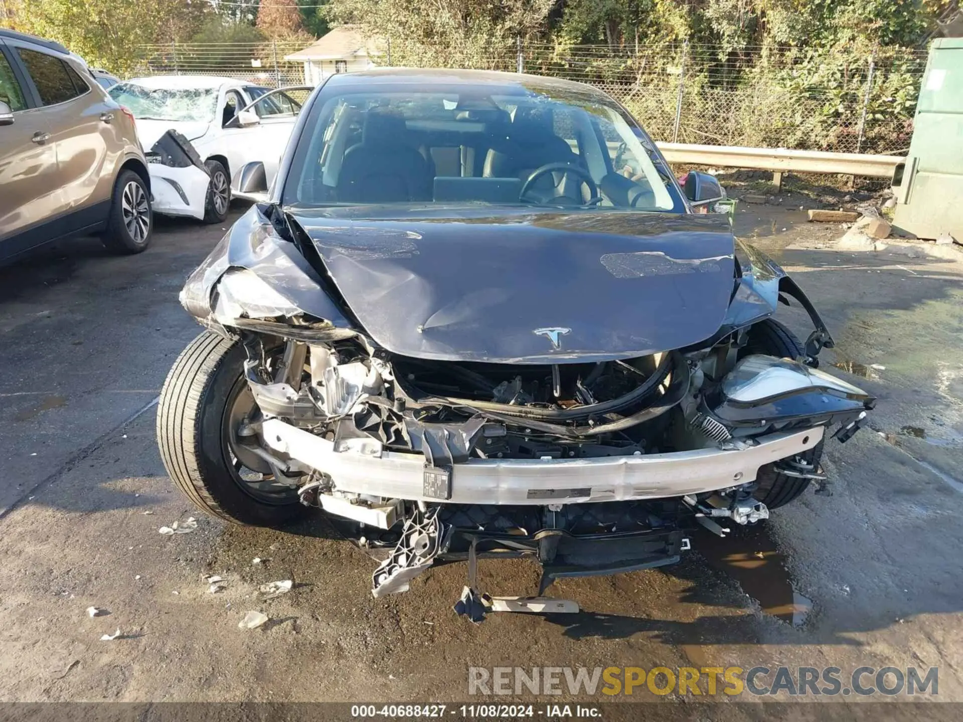 12 Photograph of a damaged car 5YJ3E1EB7KF210002 TESLA MODEL 3 2019