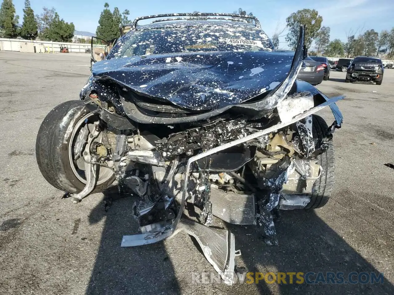 5 Photograph of a damaged car 5YJ3E1EB7KF364564 TESLA MODEL 3 2019