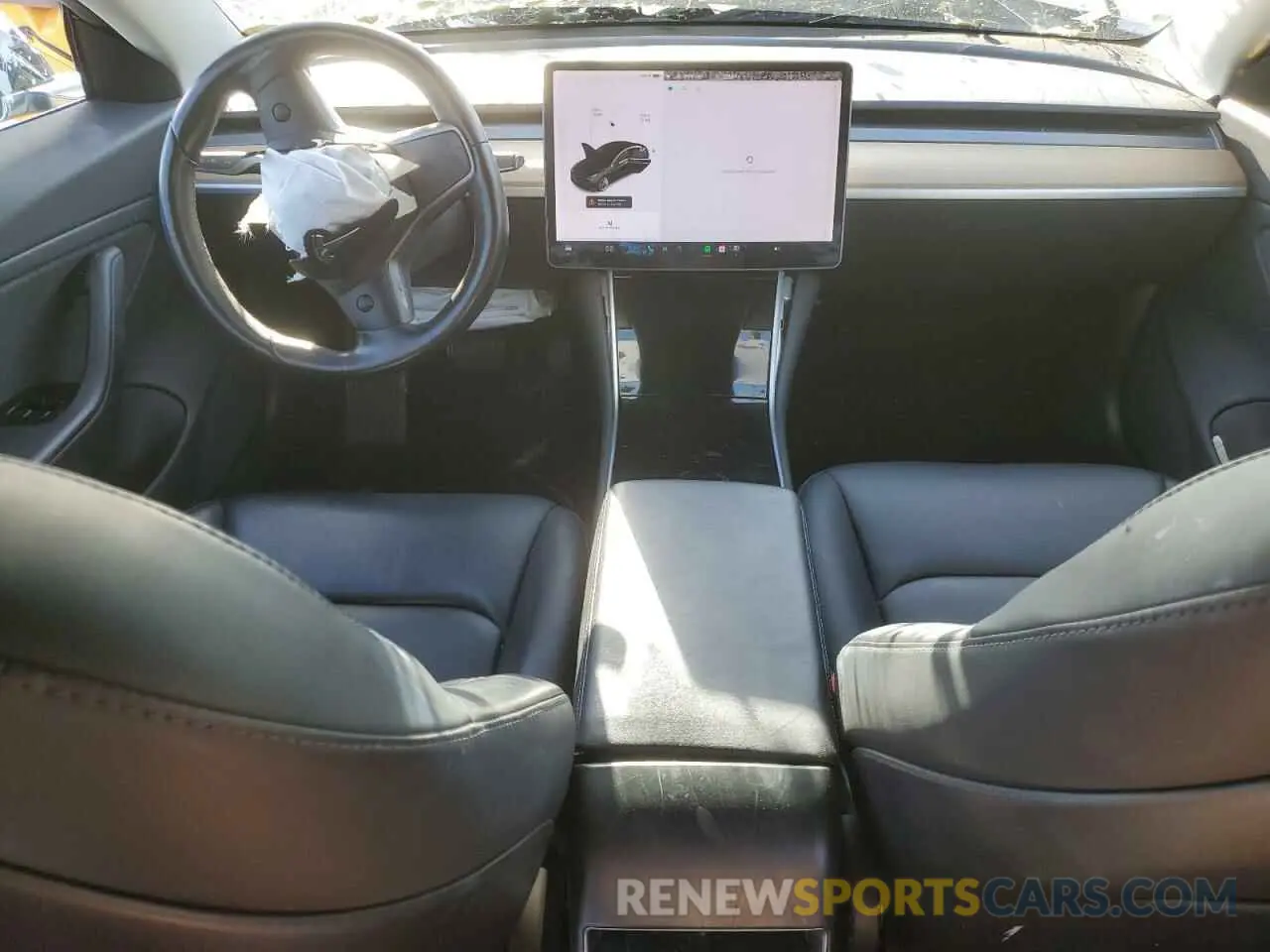 8 Photograph of a damaged car 5YJ3E1EB7KF364564 TESLA MODEL 3 2019
