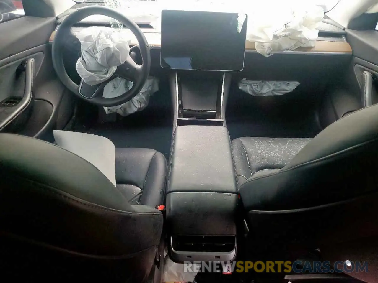 8 Photograph of a damaged car 5YJ3E1EB7KF388928 TESLA MODEL 3 2019