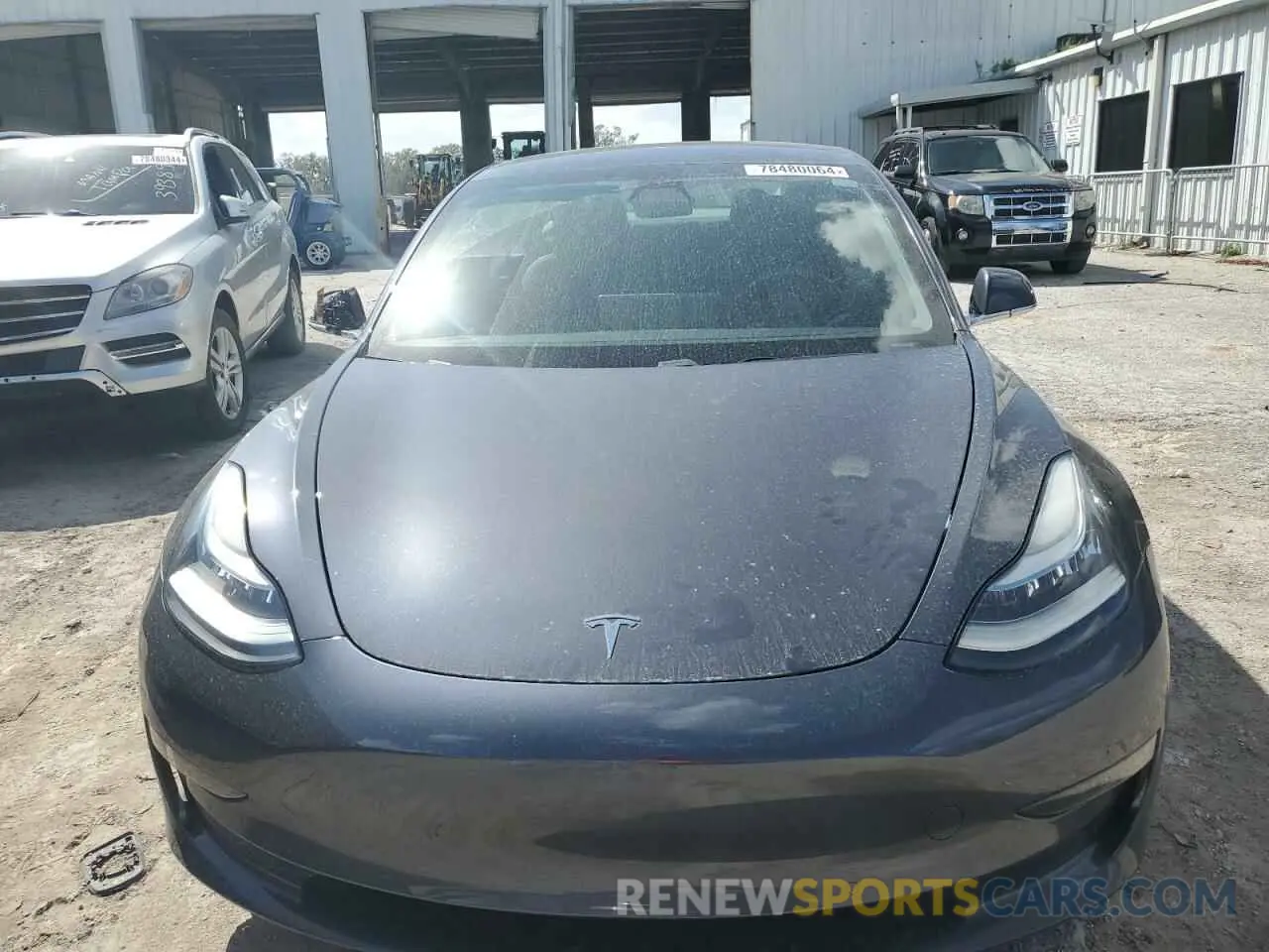 5 Photograph of a damaged car 5YJ3E1EB7KF406571 TESLA MODEL 3 2019