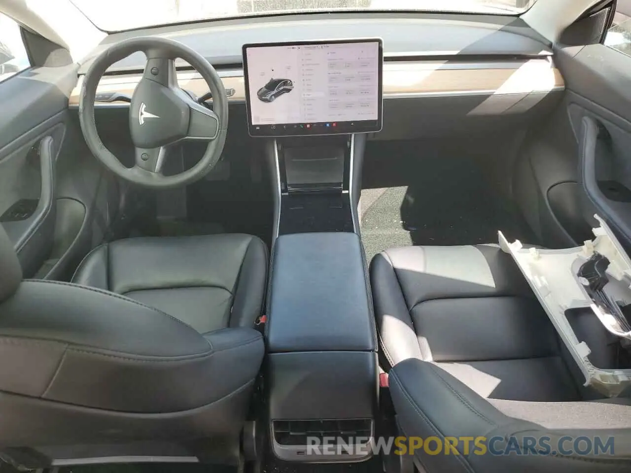 8 Photograph of a damaged car 5YJ3E1EB7KF406571 TESLA MODEL 3 2019