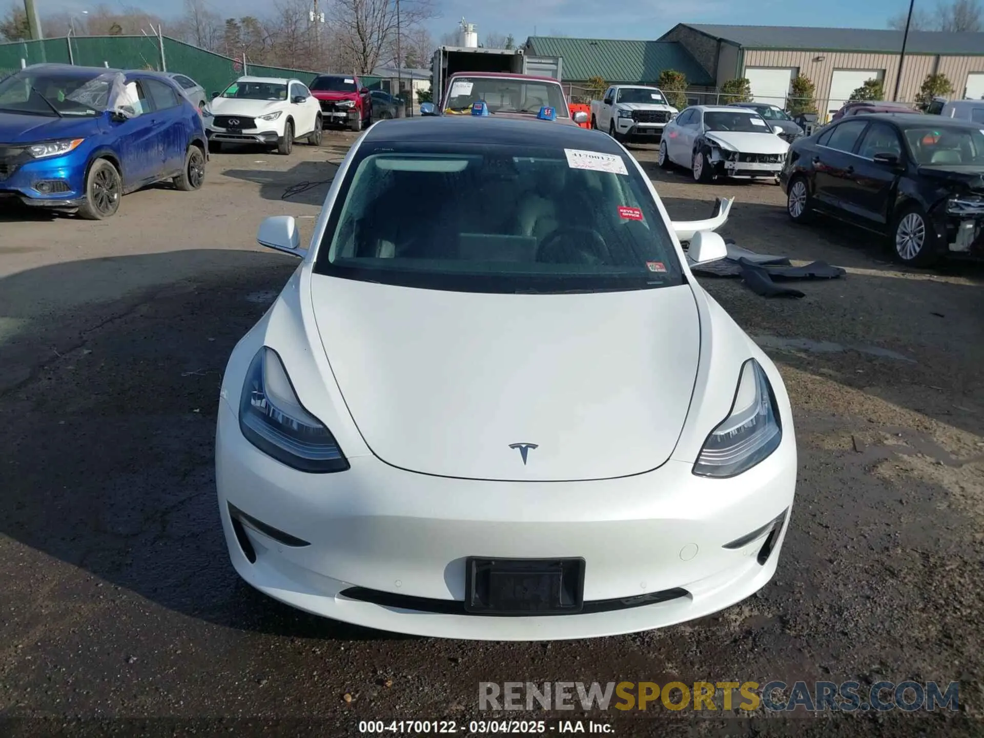 13 Photograph of a damaged car 5YJ3E1EB7KF442390 TESLA MODEL 3 2019