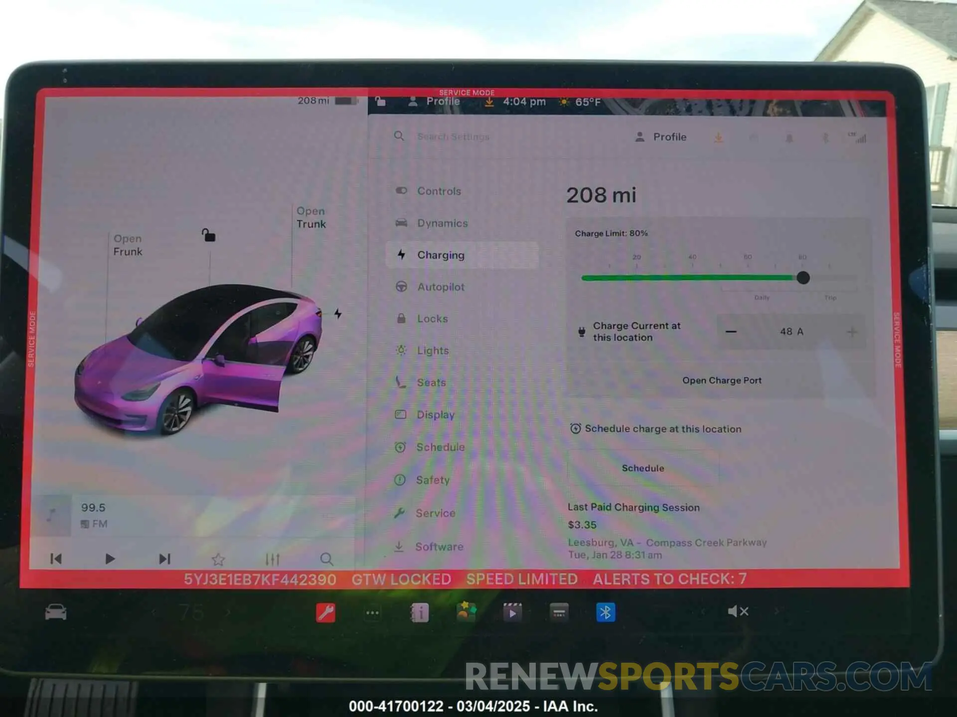 18 Photograph of a damaged car 5YJ3E1EB7KF442390 TESLA MODEL 3 2019