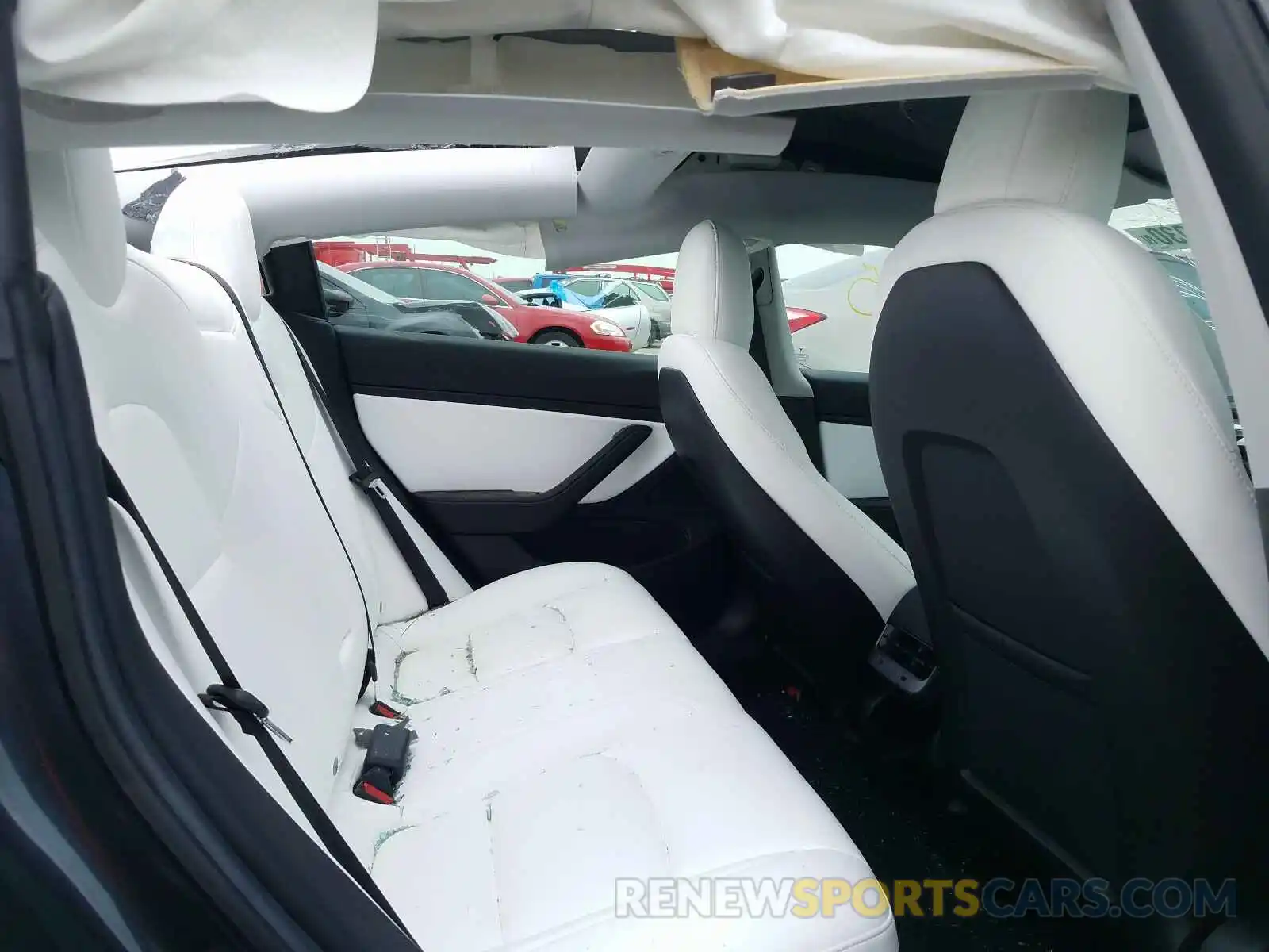 6 Photograph of a damaged car 5YJ3E1EB7KF450778 TESLA MODEL 3 2019