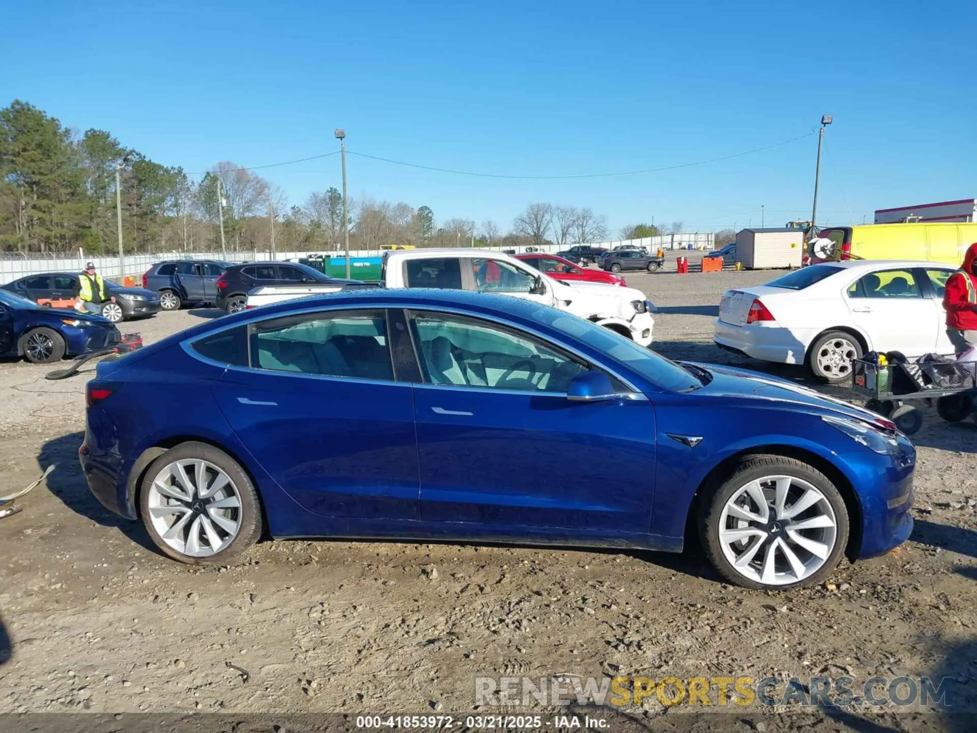 13 Photograph of a damaged car 5YJ3E1EB7KF454636 TESLA MODEL 3 2019