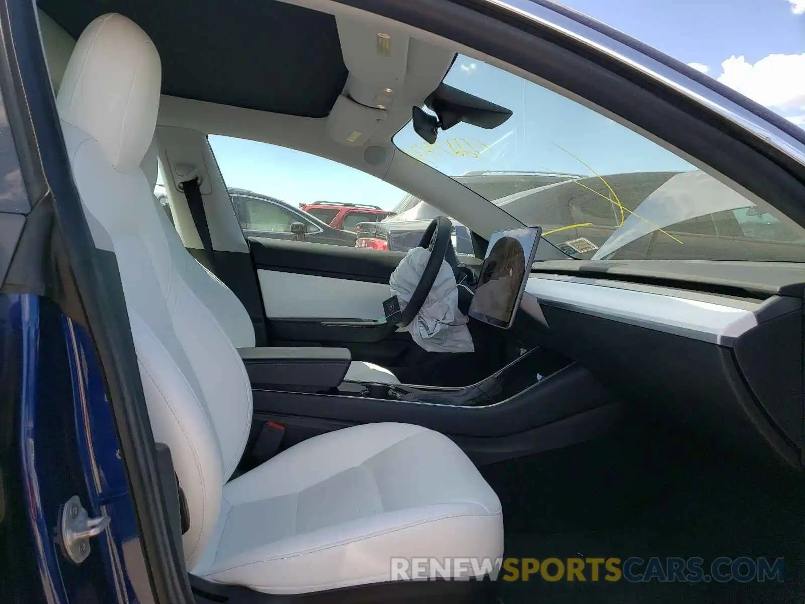 5 Photograph of a damaged car 5YJ3E1EB7KF465250 TESLA MODEL 3 2019