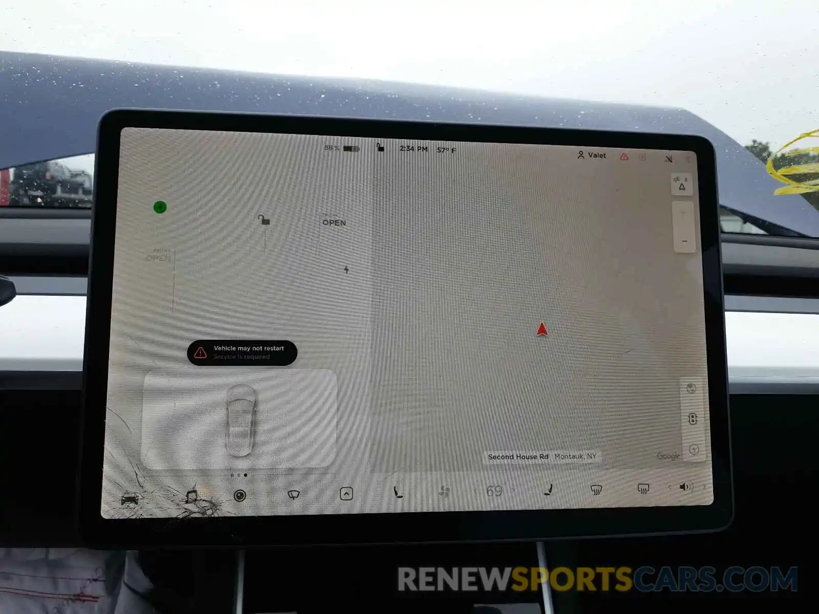 9 Photograph of a damaged car 5YJ3E1EB7KF465250 TESLA MODEL 3 2019