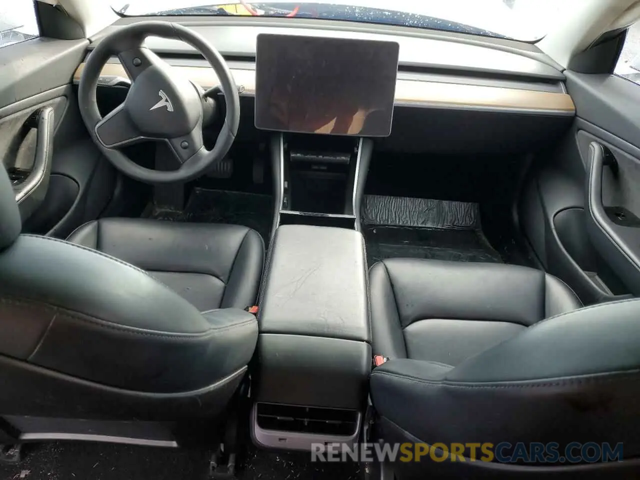 8 Photograph of a damaged car 5YJ3E1EB7KF469749 TESLA MODEL 3 2019