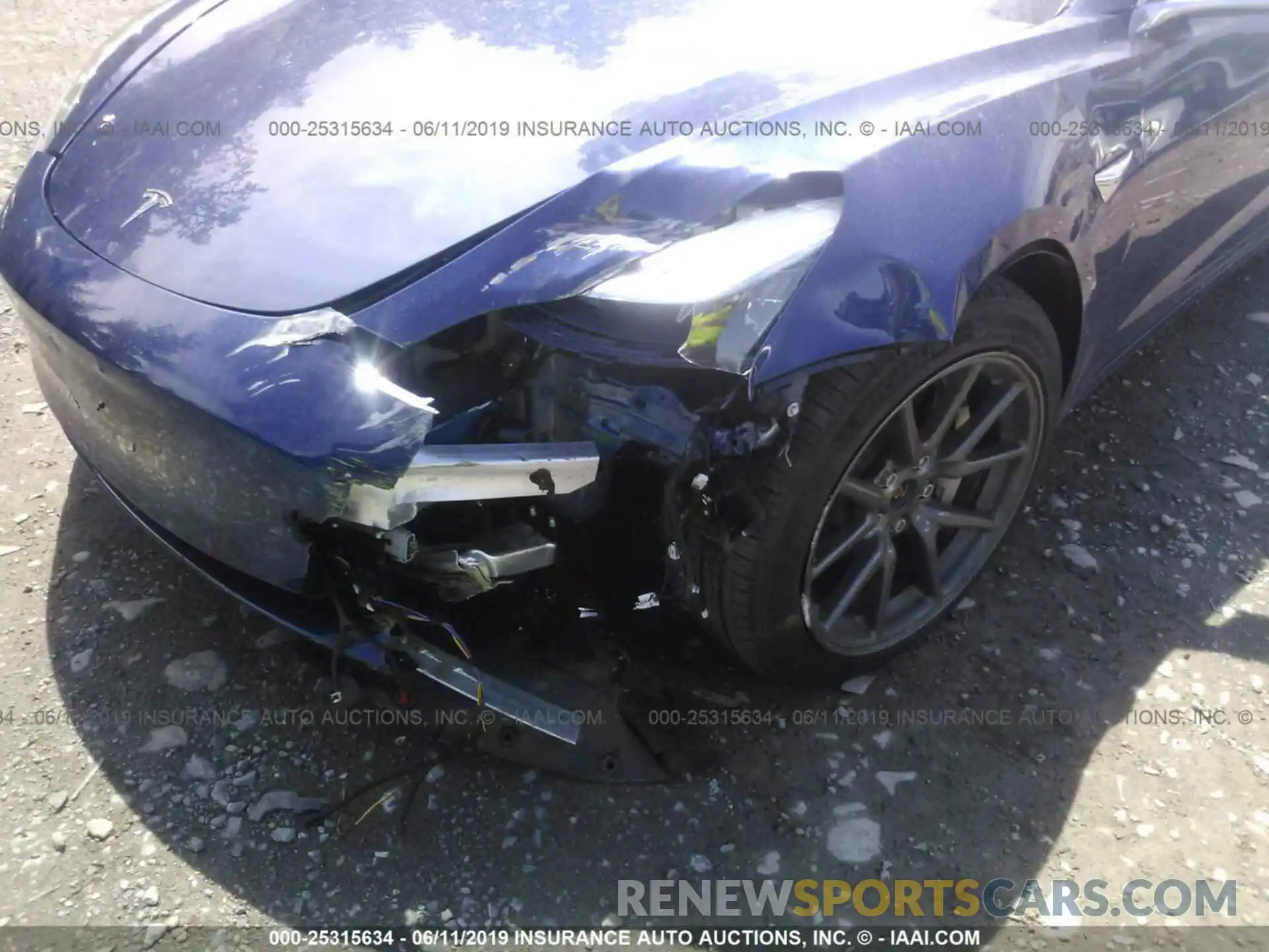 6 Photograph of a damaged car 5YJ3E1EB8KF193758 TESLA MODEL 3 2019