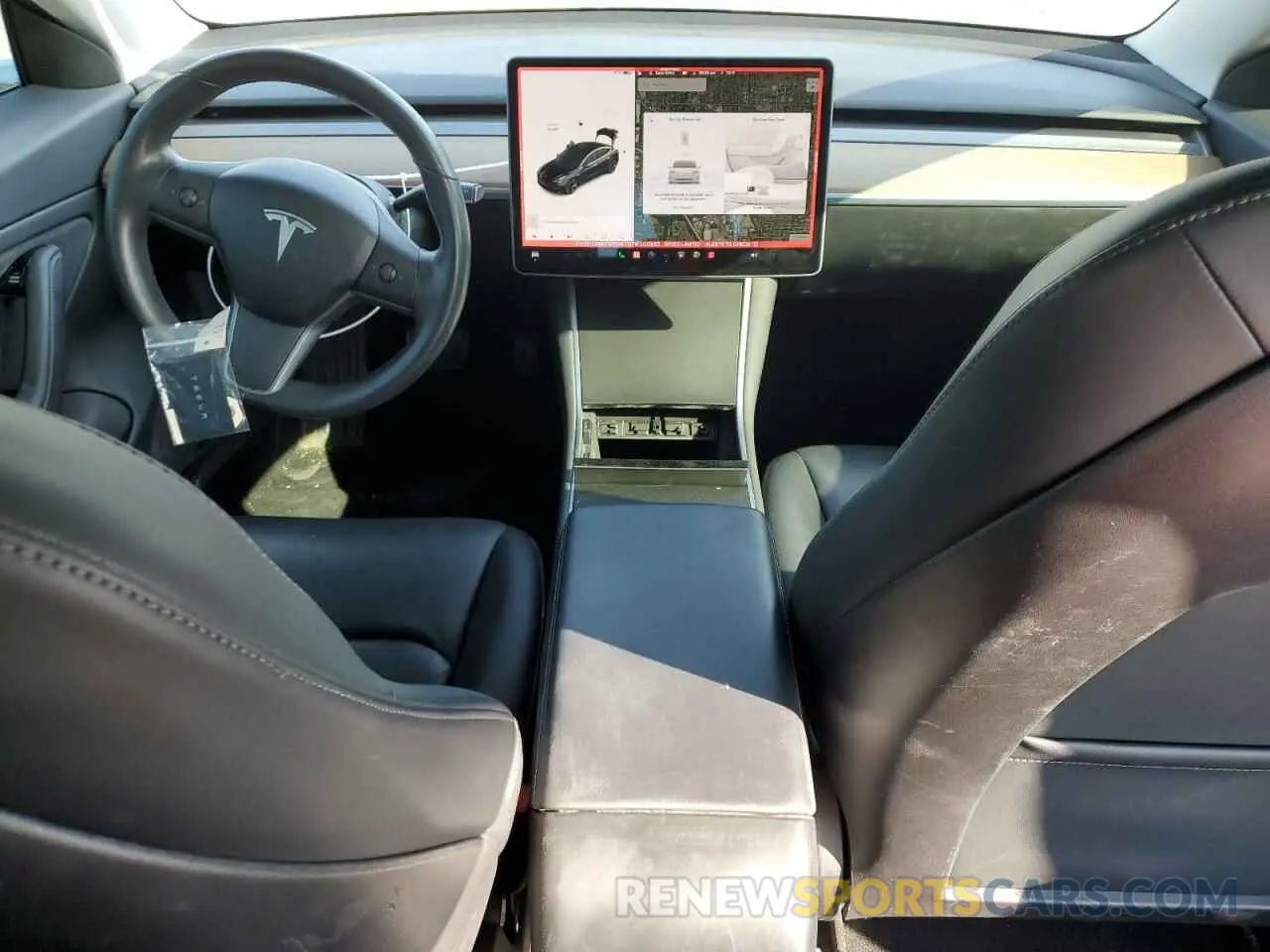 8 Photograph of a damaged car 5YJ3E1EB8KF197194 TESLA MODEL 3 2019