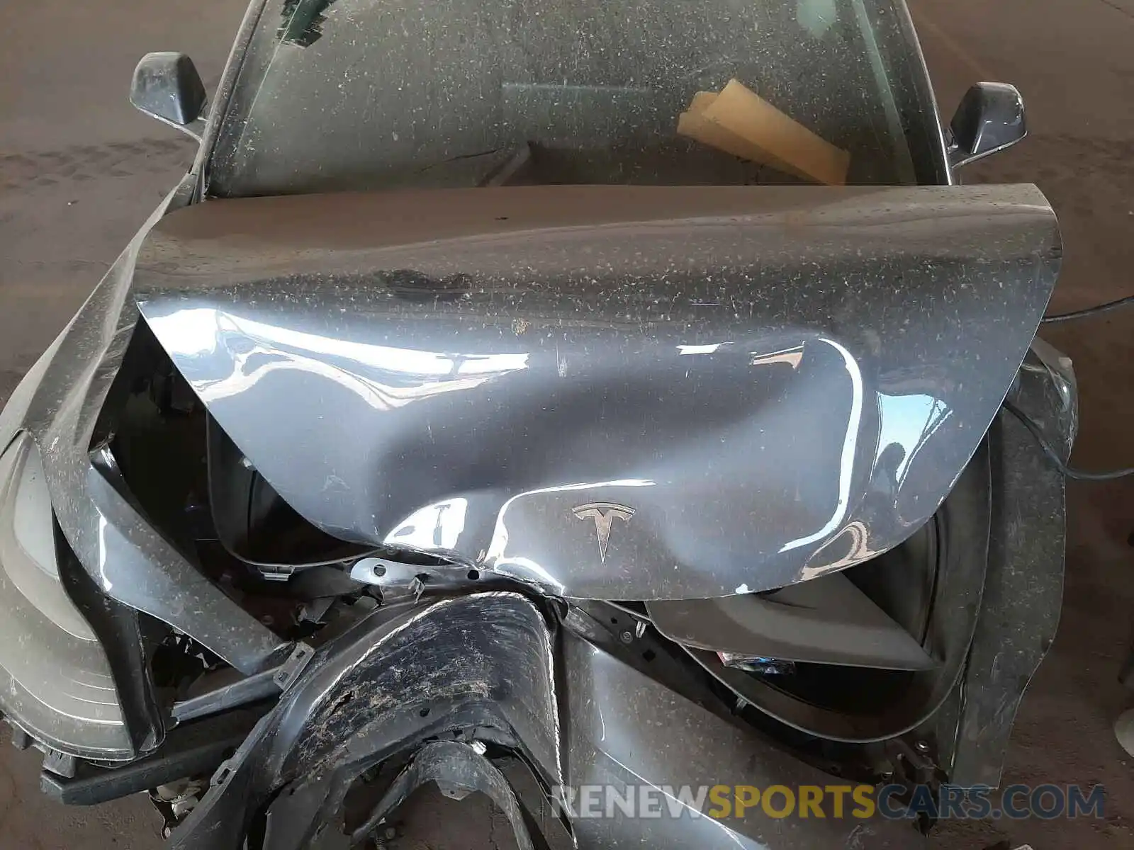 7 Photograph of a damaged car 5YJ3E1EB8KF205892 TESLA MODEL 3 2019