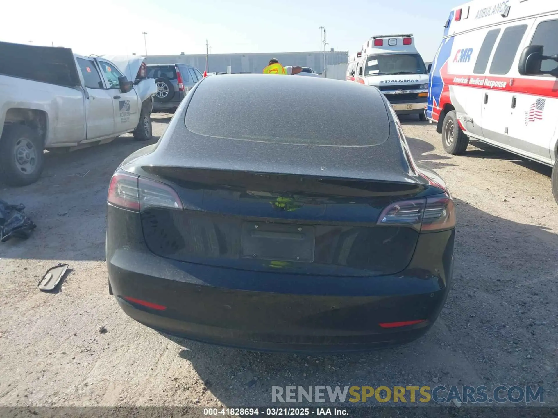 16 Photograph of a damaged car 5YJ3E1EB8KF208923 TESLA MODEL 3 2019