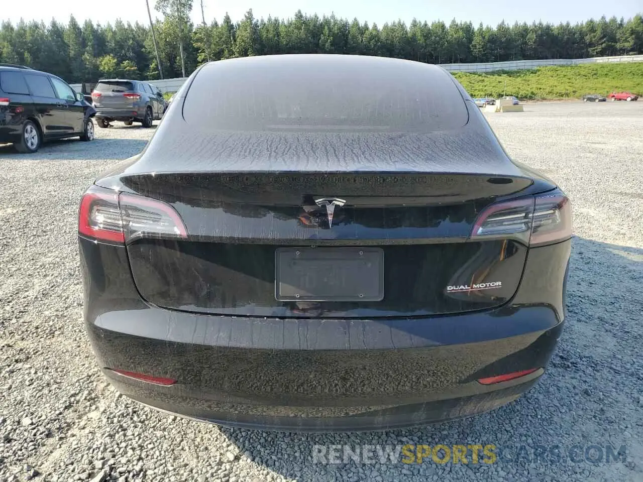 6 Photograph of a damaged car 5YJ3E1EB8KF385567 TESLA MODEL 3 2019