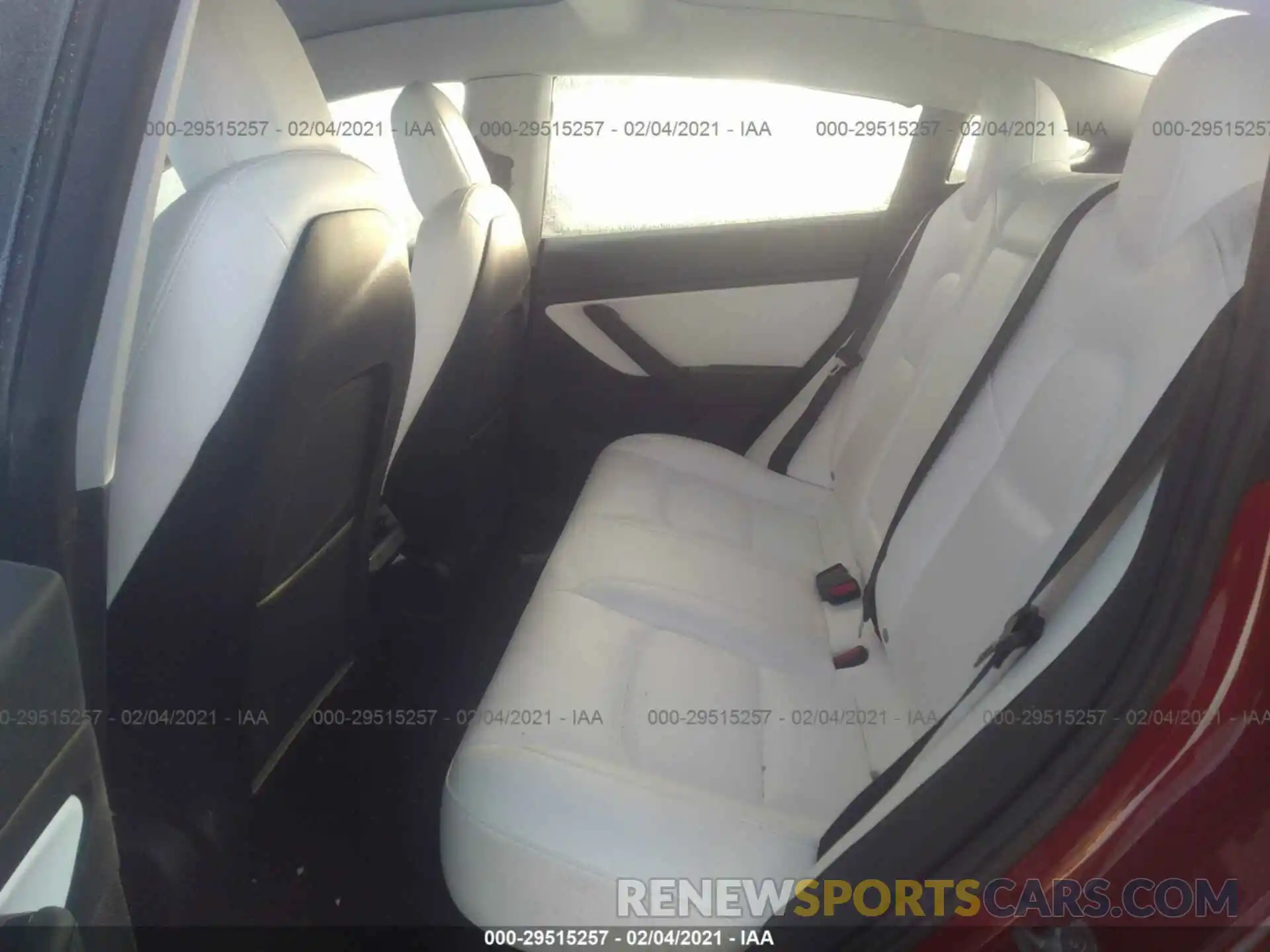 8 Photograph of a damaged car 5YJ3E1EB8KF437750 TESLA MODEL 3 2019