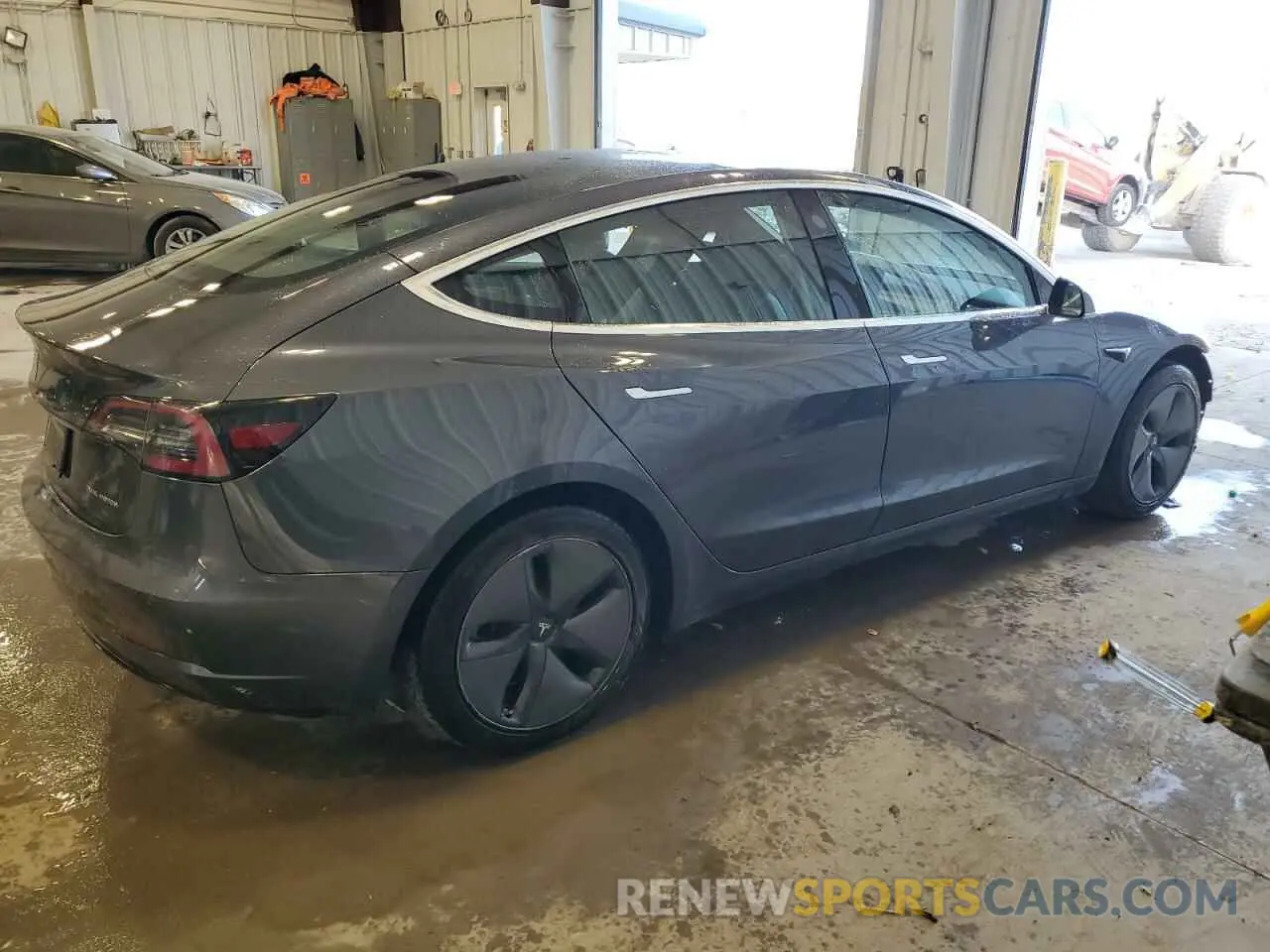 3 Photograph of a damaged car 5YJ3E1EB8KF441975 TESLA MODEL 3 2019